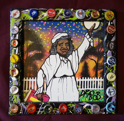 Voodoo church lady signed - church,
